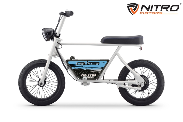 NITRO MOTORS Kinder Elektro Retro Bike HC Sport 24V 250W 16”